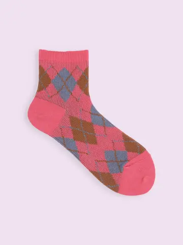 【3足1,386円】JQ3連ダイヤショートソックス