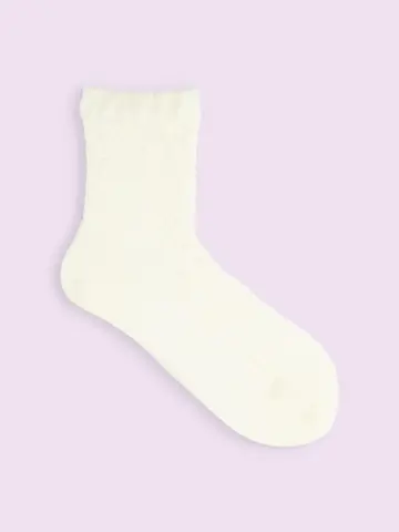 【3足1,386円】ラッセルレースフロートショートソックス