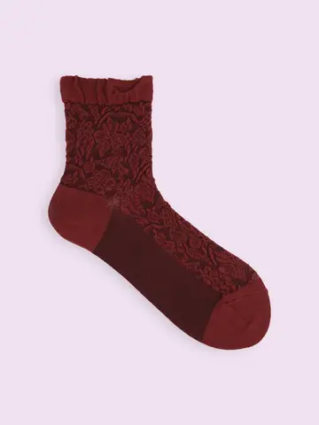 【3足1,386円】ラッセルレースフロートショートソックス