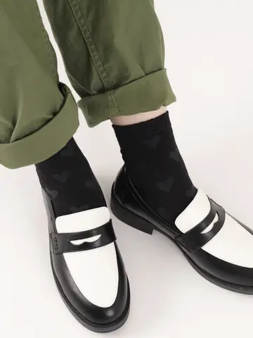 【3足1,386円】リンクスハートショートソックス