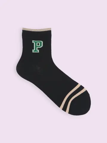 【3足1,386円】ブルゾン風ロゴショートソックス