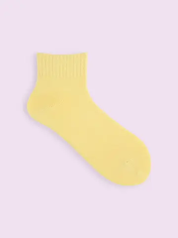 【3足1,386円】アメリブ無地ショートソックス（21～23cm）