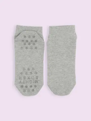 【3足1,386円】滑り止め付き無地ショートソックス