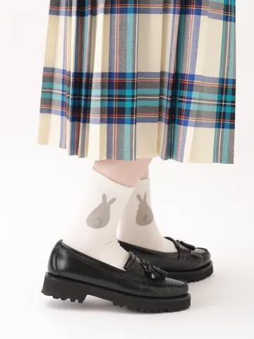 【3足1,386円】うさぎしっぽショートソックス