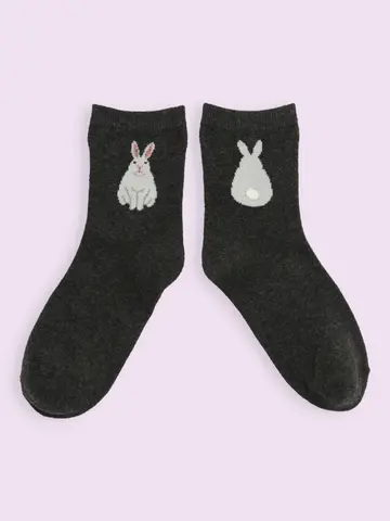 【3足1,386円】うさぎしっぽショートソックス