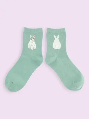 【3足1,386円】うさぎしっぽショートソックス