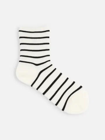 【good4U】ボーダーショートソックス