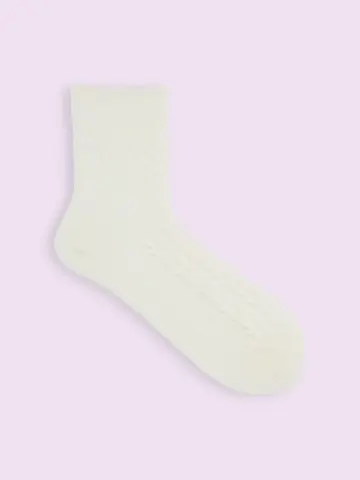 【3足1,386円】フロートへリンボン柄ショートソックス