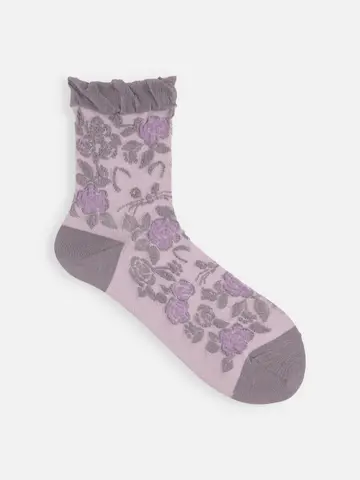 ゴムくちソフトエレガントにゃんこショートソックス