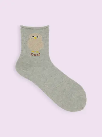 【3足1,386円】ゴム口ゆったりもふもふベイビーショートソックス