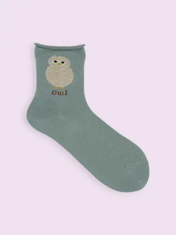 【3足1,386円】ゴム口ゆったりもふもふベイビーショートソックス