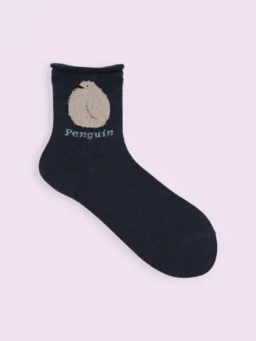 【3足1,386円】ゴム口ゆったりもふもふベイビーショートソックス