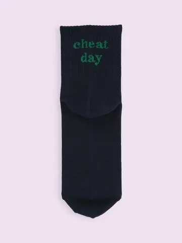 【靴下屋fam】アメリブロゴショートソックス