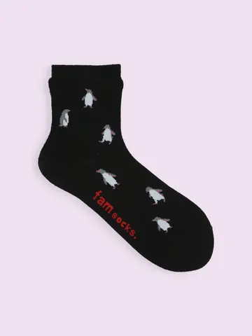 【靴下屋fam】氷のいきものショートソックス