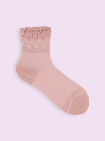 【3足1,100円】フロートレースショートソックス