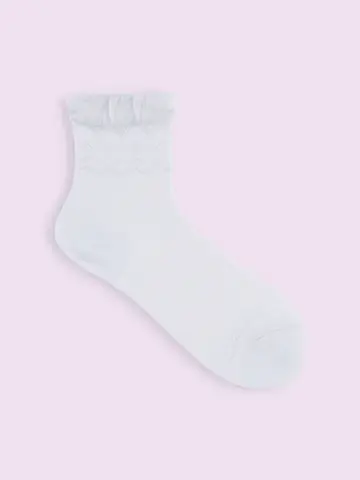 【3足1,100円】フロートレースショートソックス