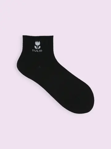 【3足1,100円】チューリップ柄アメリブショートソックス