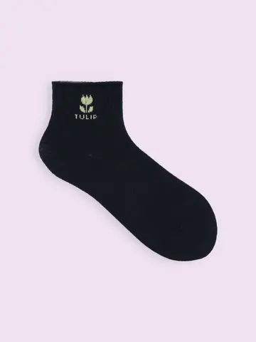【3足1,100円】チューリップ柄アメリブショートソックス