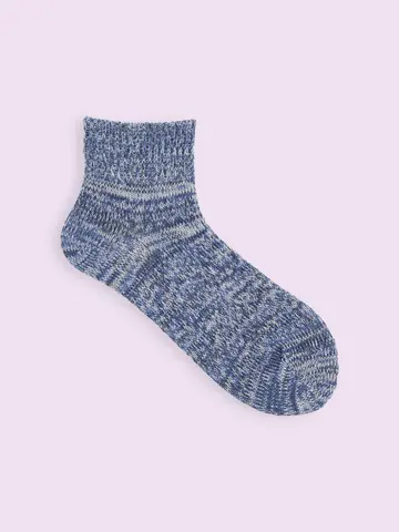 【3足1,386円】引き揃えリブベタショートソックス