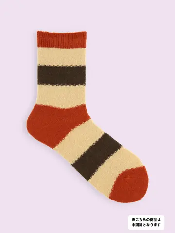 【3足1,386円】タム太切替ソックス