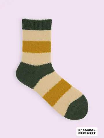 【3足1,386円】タム太切替ソックス