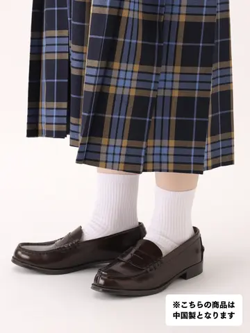 【3足1,386円】スクール2×2リブソックス