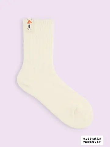 【3足1,386円】モコモコタグ付きアメリブソックス