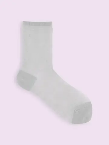 【3足1,386円】レーシーフラワーメッシュソックス