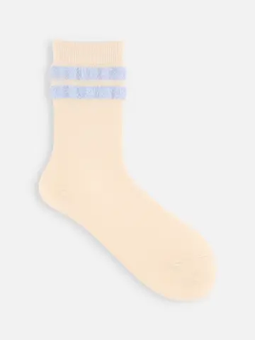 モール2本ラインソックス