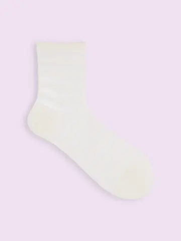 【3足1,386円】クリンプチュールボーダーソックス