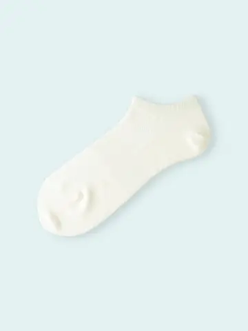 【3足1,386円】メンズ スポーティメッシュ無地スニーカー用ソックス