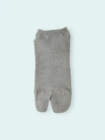 【3足1,386円】メンズ スポーティー足袋メッシュスニーカー用ソックス