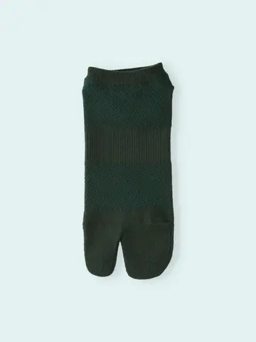 【3足1,386円】メンズ スポーティー足袋メッシュスニーカー用ソックス