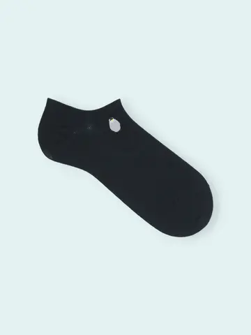 【3足1,386円】メンズ 海のいろいろ刺繍スニーカー用ソックス