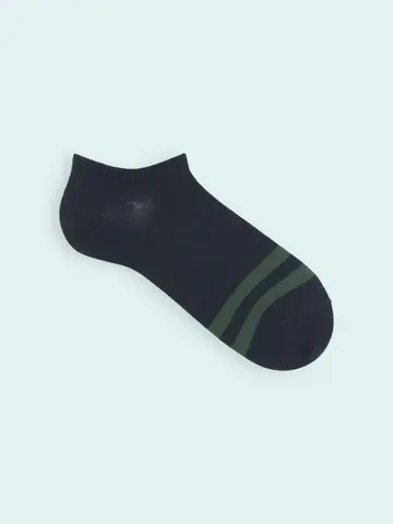 【3足1,386円】メンズ 2本ラインスニーカー用ソックス