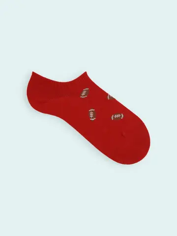 【3足1,386円】メンズ スポーツ柄スニーカー用ソックス