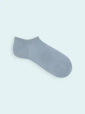 【3足1,386円】メンズ メッシュ無地スニーカー用ソックス