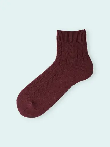 【3足1,386円】メンズ リンクスヘリンボンショートソックス