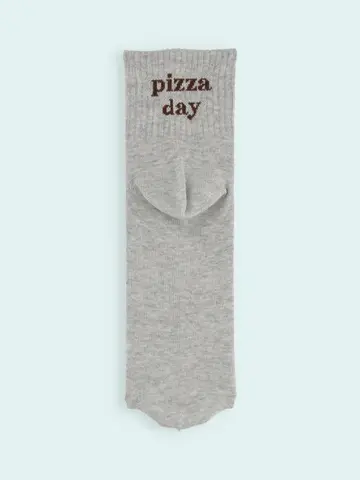 【靴下屋fam】メンズ アメリブロゴショートソックス