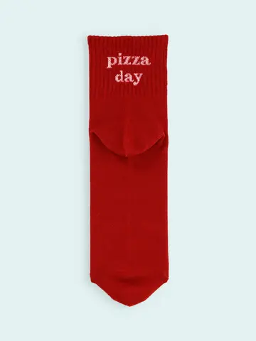 【靴下屋fam】メンズ アメリブロゴショートソックス