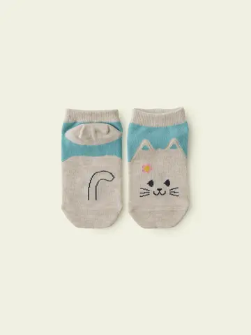 【3足1,386円】キッズ 動物いろいろスニーカー用ソックス