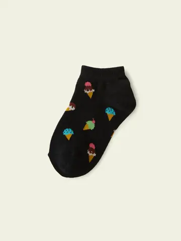 【3足1,386円】キッズ アイスクリームスニーカー用ソックス