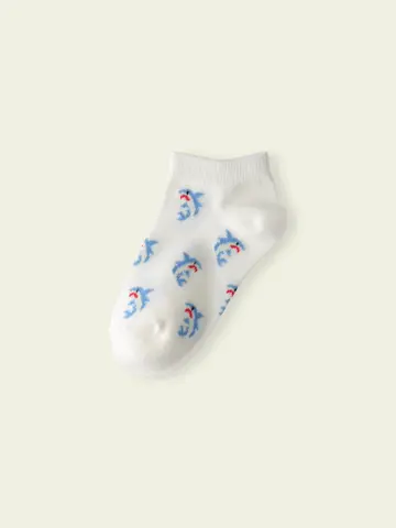 【3足1,386円】キッズサメスニーカー用ソックス