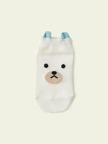 【3足¥1,000】キッズ くまスニーカー用ソックス