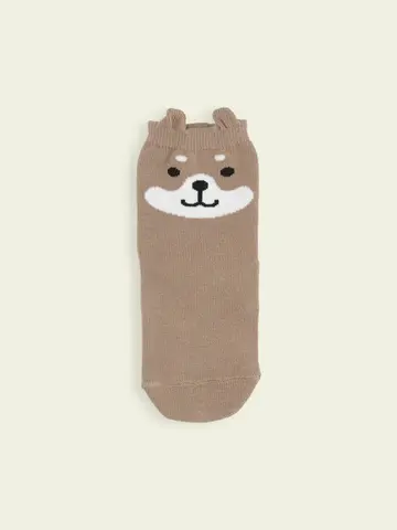 【3足1,386円】キッズ 耳付きわんこショートソックス