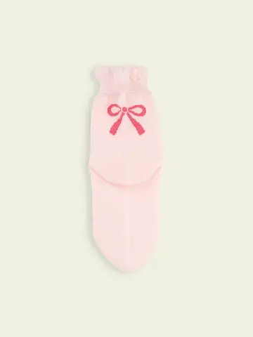 【3足1,386円】キッズ フリルりぼんショートソックス