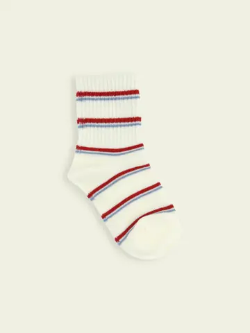 【3足1,386円】キッズ アメリブマルチボーダーショートソックス