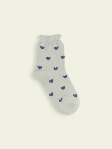 【3足1,386円】キッズ ピコワッフルハートショートソックス