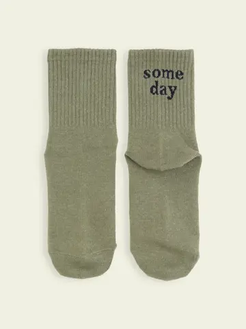 【靴下屋fam】キッズ アメリブロゴショートソックス