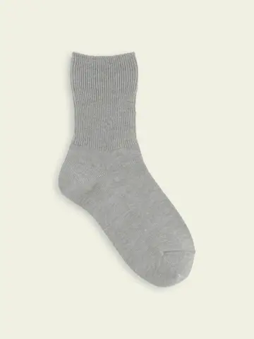 【3足1,386円】キッズ ゴム口ゆったりリブベタショートソックス